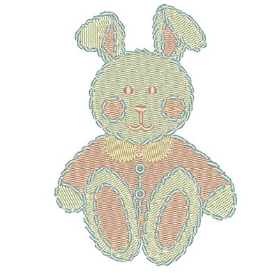 Matriz de matriz Matriz De Bordado Coelho 10 Cm
